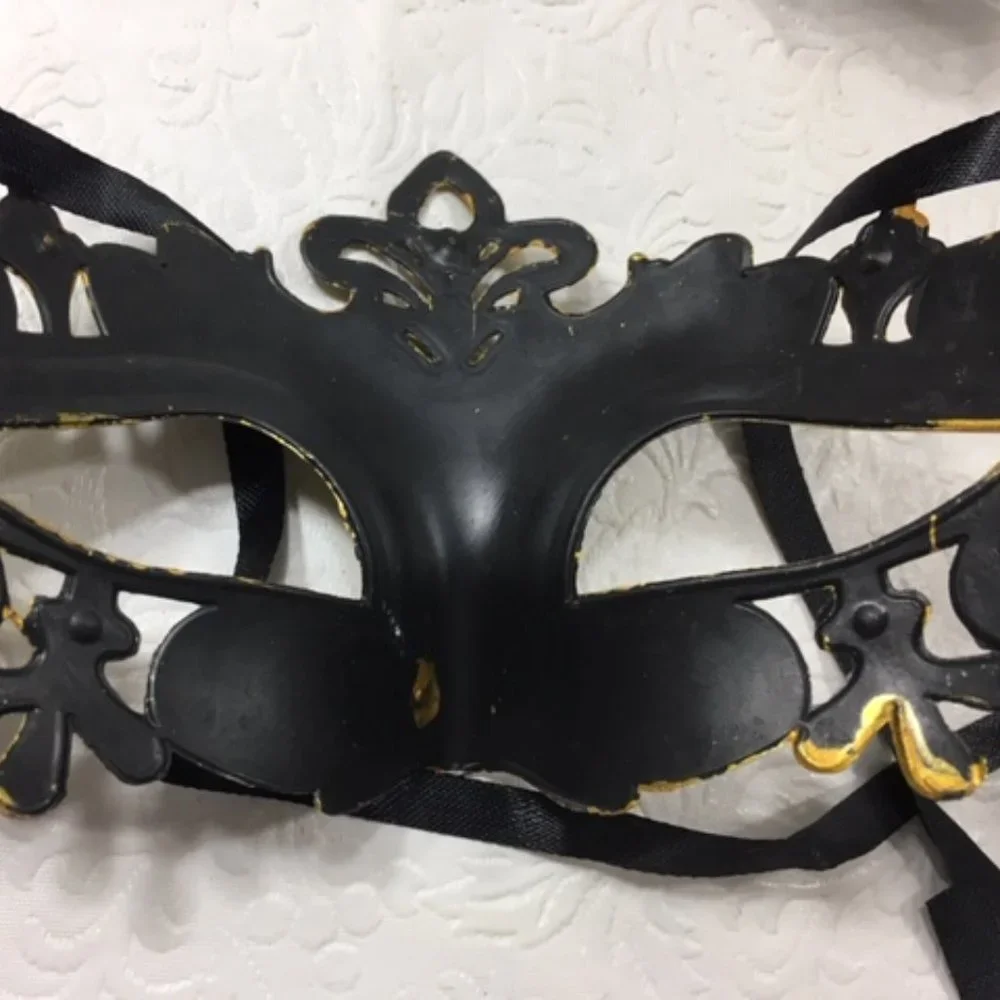 NEW Assorted Designs 11 Victorian Eye Masks Costume Ball Novelty w/Ribbon Ties